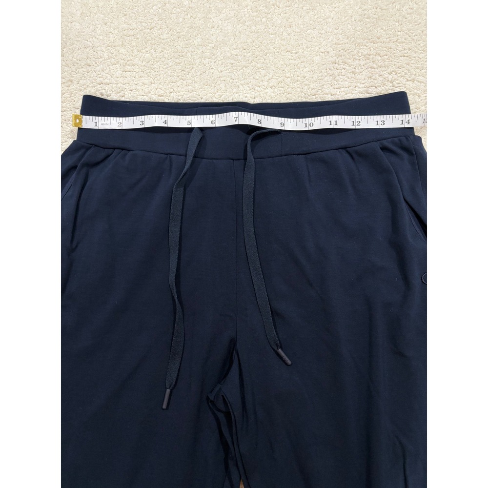 Cozy Earth Women's Bamboo Jogger Navy Blue Stretch Comfort Lounge Soft Small - Picture 4 of 12